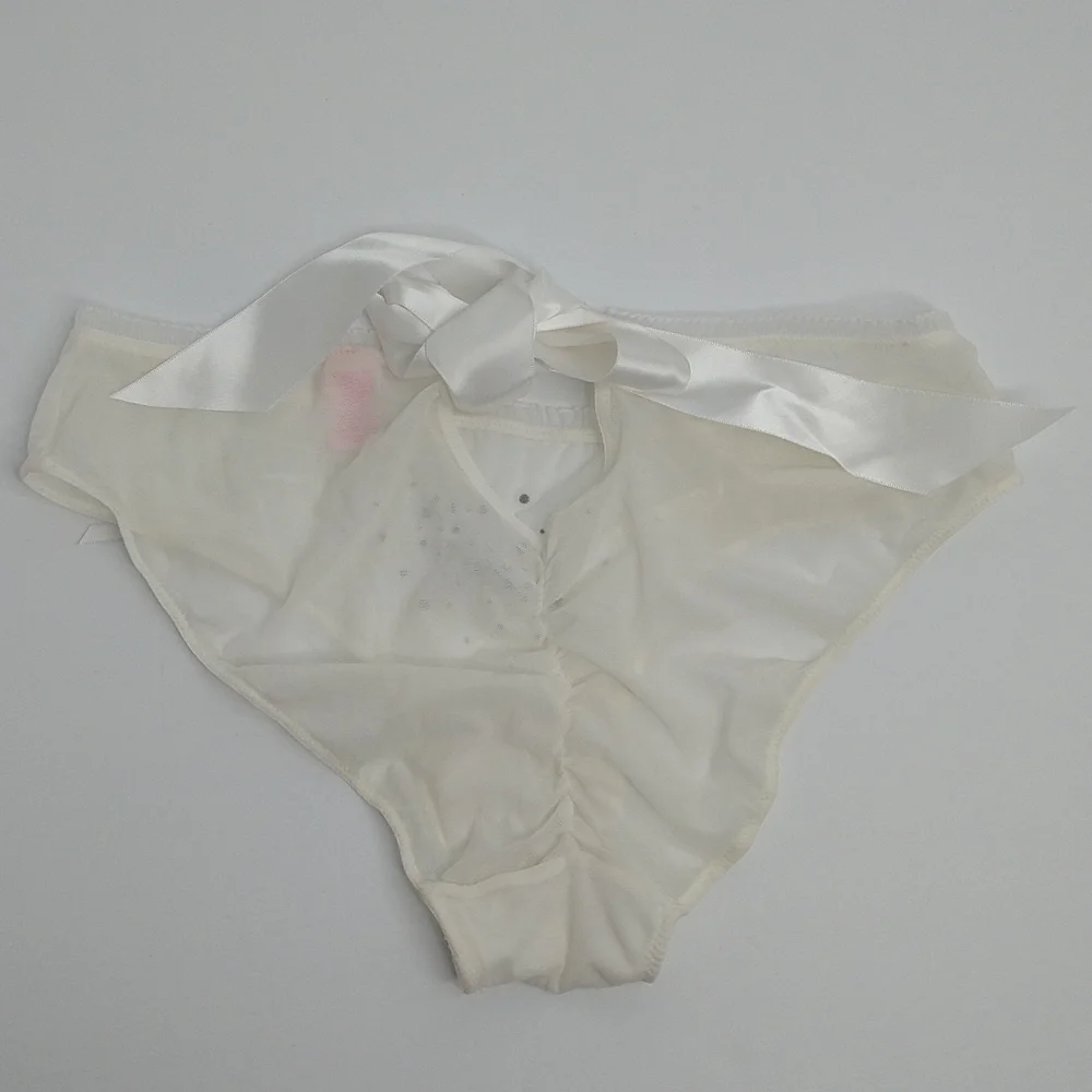 Victoria's Secret Off White Babydoll Lingerie Size: 36B - Picture 9 of 10